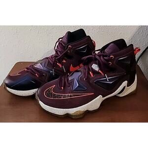 Nike Lebron XIII, Mulberry Pure Platinum - Purple, Style # 807219 500, Size 10.5